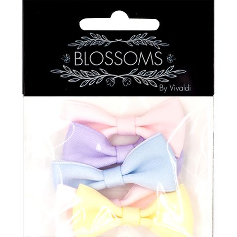 NARROW SATIN BOW
