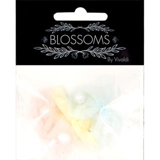 TULLE BOW WITH PEARLS