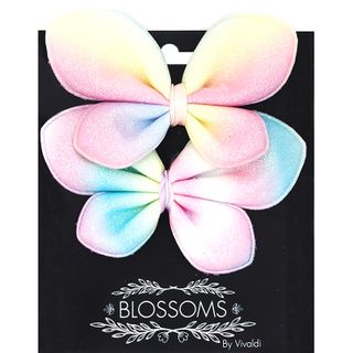 LARGE OMBRE GLITTER BOW