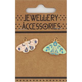 CHRM ENAMEL 2PC DECO MOTHS