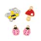 CHRM ENAMEL 4PC LADYBUGS