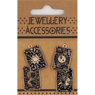 CHARM ENAMEL 4PC CELESTIALS