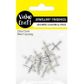 CHARM METAL CROSS SILVER 12PC