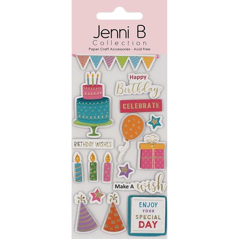 JENNI B MAKE A BDAY WISH 17PC