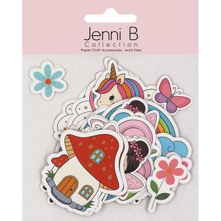 JENNI B DIE CUT MAGICAL WORLD 24PC