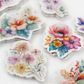 Jenni B Sticker Floral Sparkle 11pc