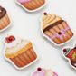 Jenni B Sticker Cupcake Sparkle 8pc