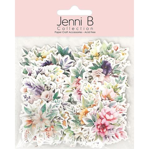 Jenni B Diecuts Vintage Floral 50pc