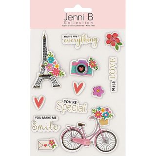Jenni B Sticker Paris 12pc
