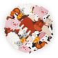 Jenni B Adhesive Diecut Farm Animal 24pc