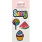 Jenni B Adhesive Emb Sunny Treats 4pc