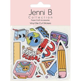 Jenni B Diecut Sticker Teacher 20pc