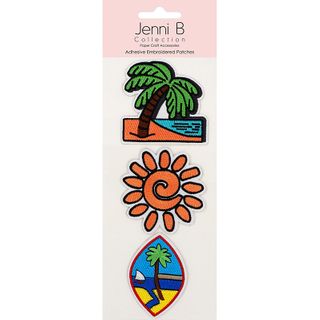 Jenni B Adhesive Emb Beach vibes 3pc