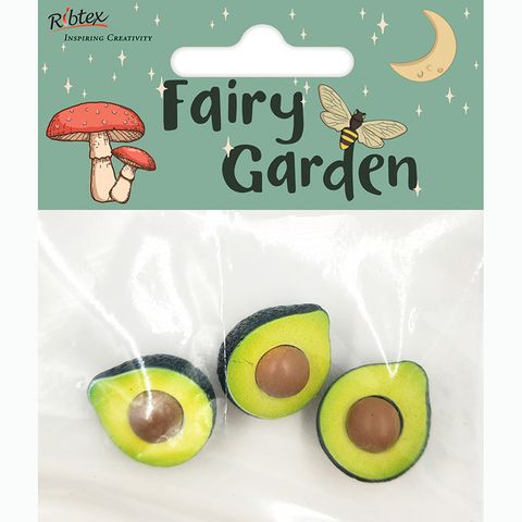 MINI RESIN AVOCADO 3PC