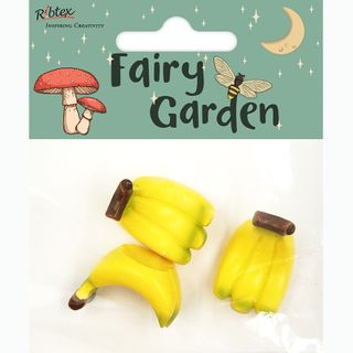 MINI RESIN BANANAS 3PC
