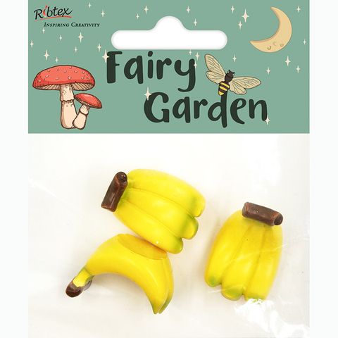 MINI RESIN BANANAS 3PC