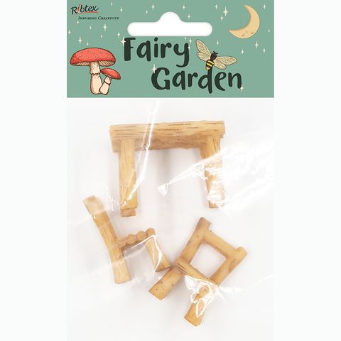 MINI RESIN LOG TABLE AND CHAIRS 3PC SET