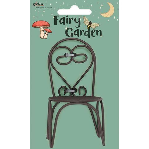 MINI METAL BLACK CHAIR