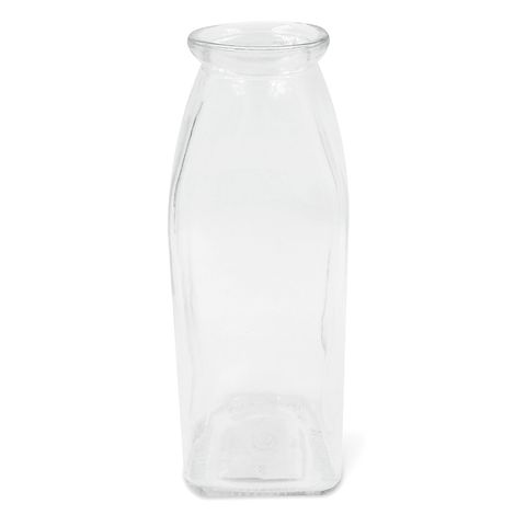 FLOWER JAR SQUARE LARGE 1PC