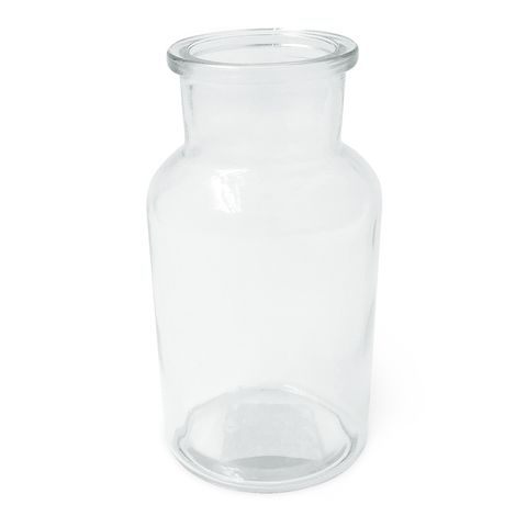FLOWER JAR CYLINDER LARGE 1PC