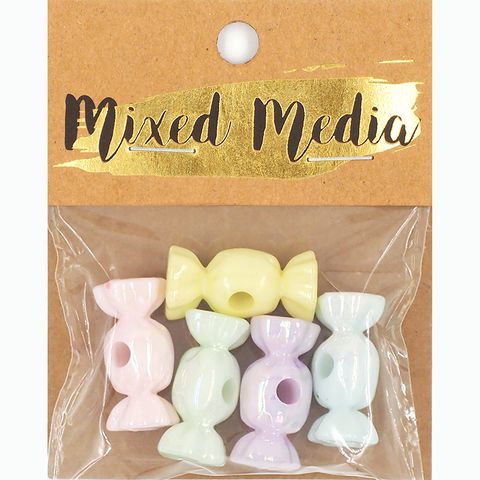 LARGE CANDY BD PASTEL MIX AB 5PC