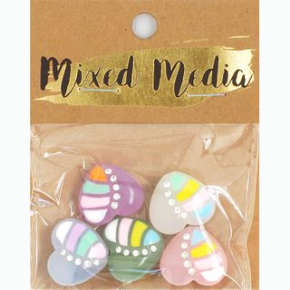 DIAMANTE HEART BD MULTI 5PC