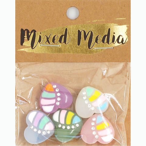 DIAMANTE HEART BD MULTI 5PC