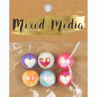 ROUND HEART BD AB 6PC