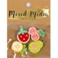MM FLAT FRUIT CHARMS 4PC