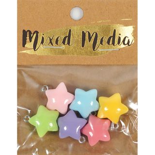 MM BUBBLE STAR CHARMS 6PC
