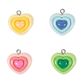 MM HEART IN HEART CHARMS 4PC
