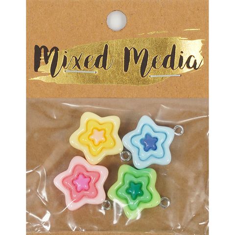 MM STAR IN STAR CHARMS 4PC