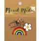 MM RAINBOW KEY CHAIN CHARM 1PC
