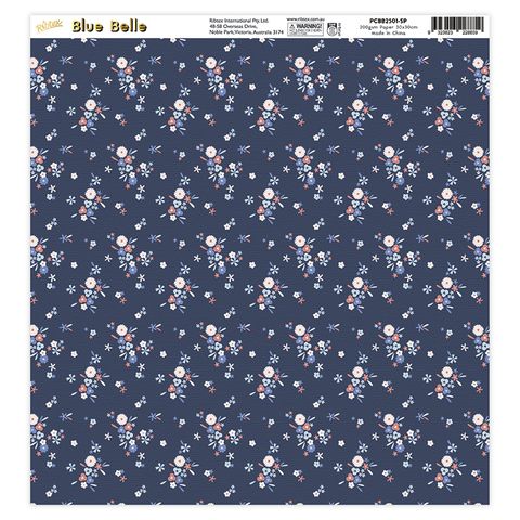 BLUE BELLE LOOSE PAPER 01
