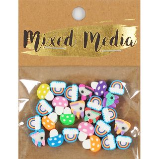 MM FIMO RAINBOW UNICORN MIX 25PC