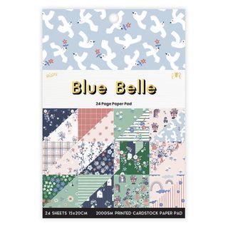 BLUE BELLE 24 PAGE 6X8 PAPER PAD