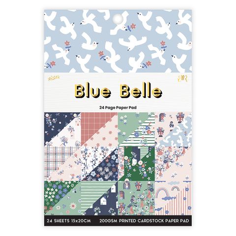 BLUE BELLE 24 PAGE 6X8 PAPER PAD