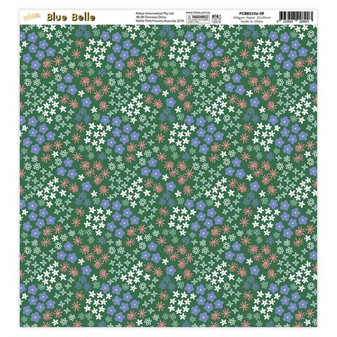 BLUE BELLE LOOSE PAPER 06