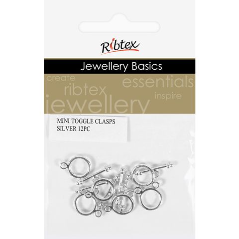 MINI TOGGLE CLASPS 12PC