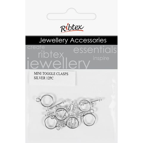 MINI TOGGLE CLASPS 12PC
