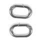 OVAL CARABINER 2PC