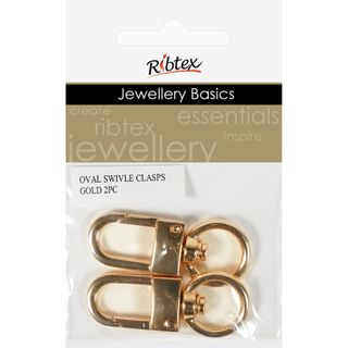 OVAL SWIVLE CLASPS 2PC