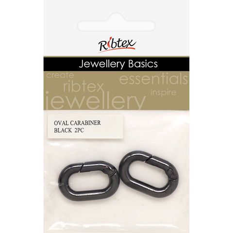 OVAL CARABINER 2PC