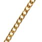 JF LARGE CURB CHAIN GOLD 60CM