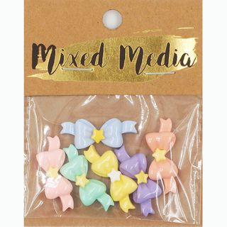 BOW W STAR FB EMB 6PC