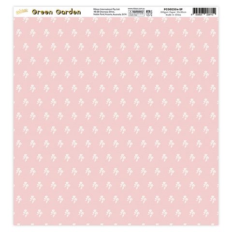 GREEN GARDEN LOOSE PAPER 04