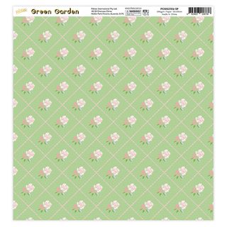 GREEN GARDEN LOOSE PAPER 06