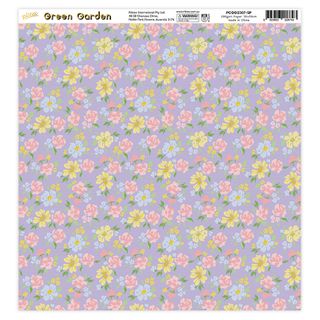 GREEN GARDEN LOOSE PAPER 07