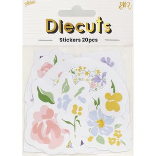 GREEN GARDEN DIE CUT STICKER PACK 20PCS
