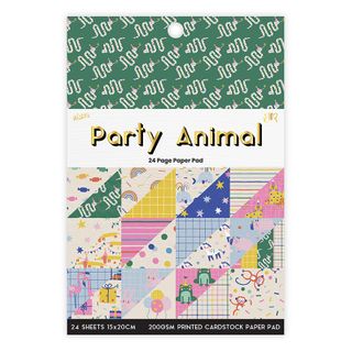 PARTY ANIMAL 24 PAGE 6X8 PAPER PAD
